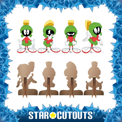SC4640 Marvin The Martian Star Mini  Multi Pack Bundle Cardboard Cut Out Height 60cm