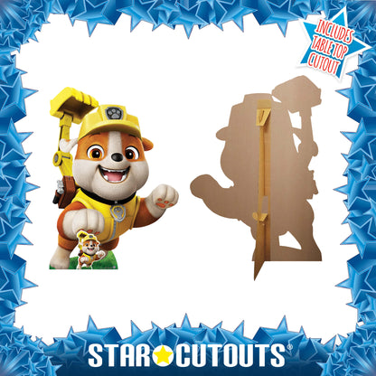 SC4641 Rubble Paw Patrol Cardboard Cut Out Height 131cm