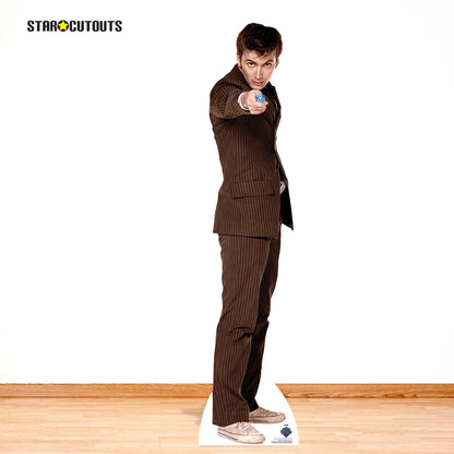 SC4645 Dr Who The Tenth Doctor Pointing Sonic Screwdriver Cardboard Cut Out Height 185cm