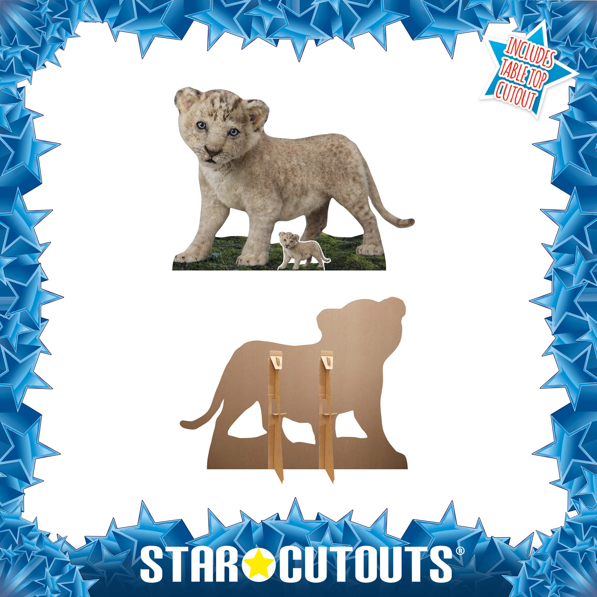 Sc 4654 Wicked Lion Cub Cardboard Cut Out | 66cm Display UK – Star Cutouts