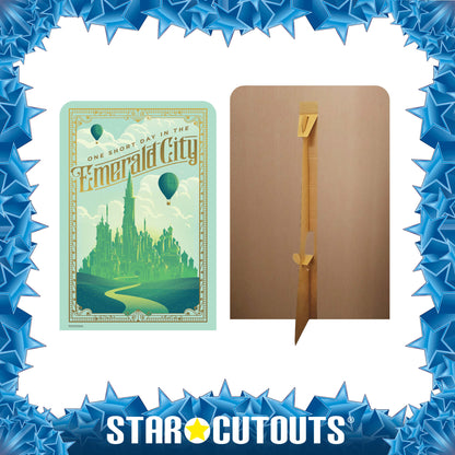 SC4656 Wicked Emerald City Backdrop Single Cardboard Cut Out Height 133cm