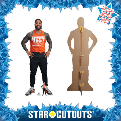 SC4658 Jey Uso Orange YEET - Cardboard Cut Out Height 191cm