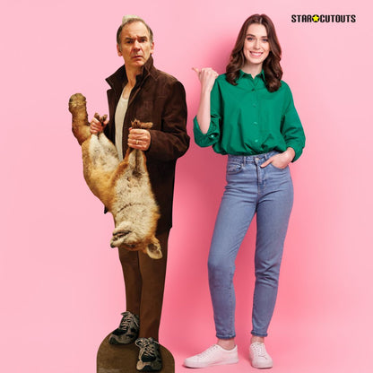 SC4666 Martin with Fox Friday Night Dinner Cardboard Cut Out Height 181cm