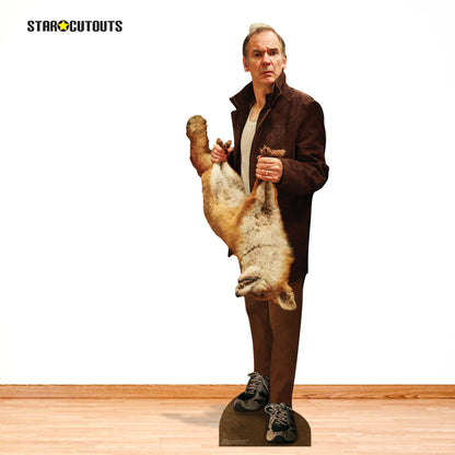 SC4666 Martin with Fox Friday Night Dinner Cardboard Cut Out Height 181cm