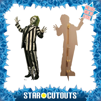 SC4667 Beetlejuice Michael Keaton Beetlejuice Beetlejuice  Cardboard Cut Out Height 178.00cm