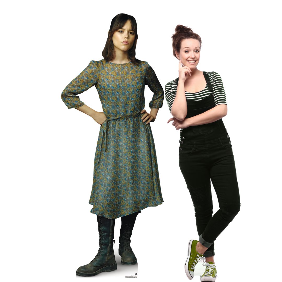 SC4668 Astrid Deetz  Jenna Ortega Beetlejuice Beetlejuice  Cardboard Cut Out Height 158.00cm