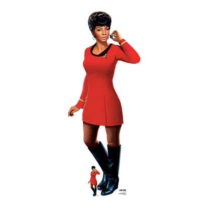 Uhura Cardboard Cutout Height 167cm