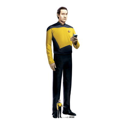 Star Trek Data Cardboard Cutout Height 179cm