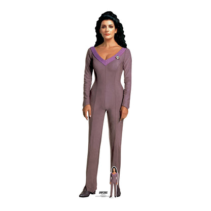Deanna Troi Cardboard Cut Out Star Trek