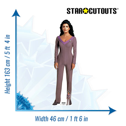Deanna Troi Cardboard CutOut 