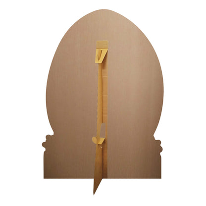 SC4684 Blue White Kid Easter Egg  Cardboard Cut Out Height 130cm