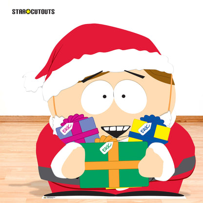 SC4700 South Park Cartman as Santa  Cardboard Cut Out Height 95cm
