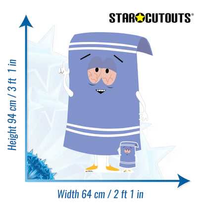 SC4702 South Park Towelie  Cardboard Cut Out Height 94cm
