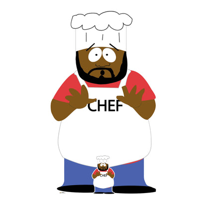 SC4703 South Park Chef  Cardboard Cut Out Height 164cm