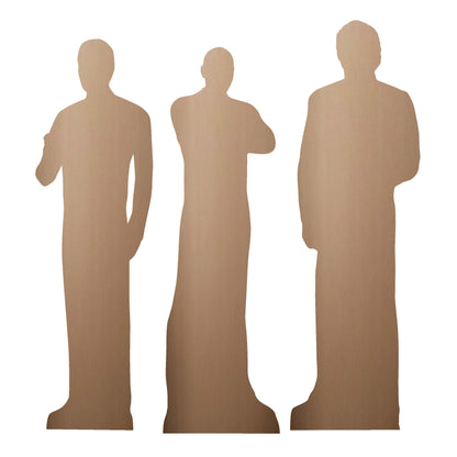 SC4713 Star Trek Next Generation Shelf Top Pack Picard, Worf, Data Cardboard Cutouts  Height 29cm