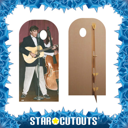 SC4717 Elvis Double Bass Band Stand-In Cardboard Cut Out Height 191cm