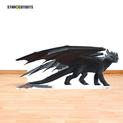 SC4721 Toothless Dragon Live Action Cardboard Cut Out Height 82cm