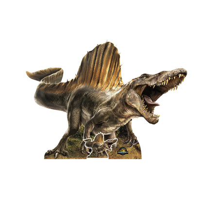 SC4723 Spinosaurus Dinosaur Jurassic World Rebirth   Cardboard Cut Out Height 120cm