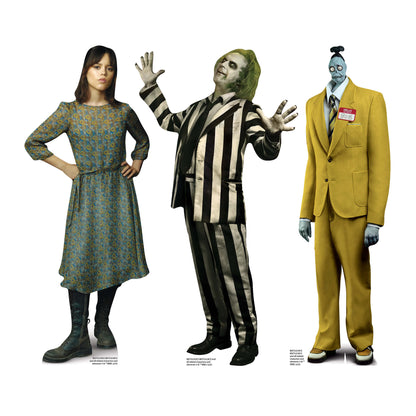 SC4728 Beetlejuice Beetlejuice Shelf Top Pack Cardboard Cutouts Height 30cm