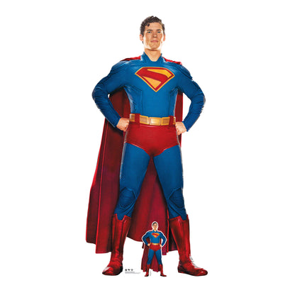 SC4731 Superman 2025 Movie Hero Pose David Corenswet Cardboard Cut Out Height 193cm