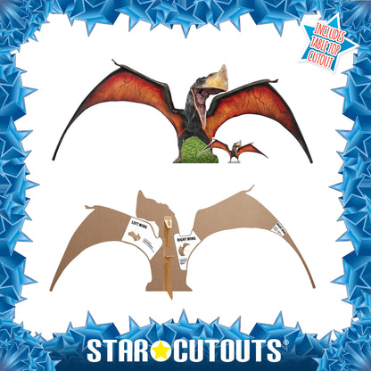 SC4733 Jurassic World Quetzalcoatlus Cardboard Cut Out Height 94cm