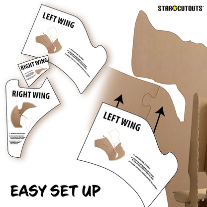 SC4733 Jurassic World Quetzalcoatlus Cardboard Cut Out Height 94cm