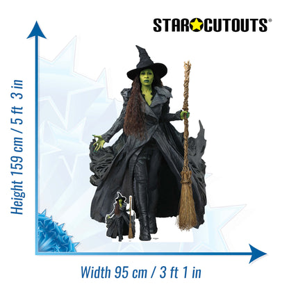 SC4736 Wicked For Good Elphaba Cardboard Cut Out Height 159cm