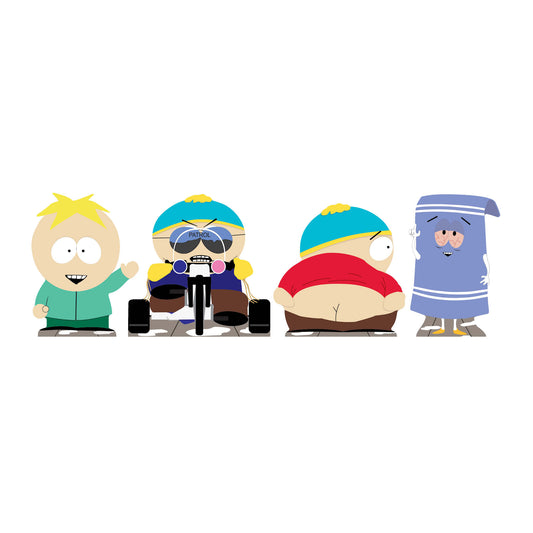 SC4743 South Park Cartman Butters and Towelie Shelf Top Pack Cardboard Cutouts Height 16cm