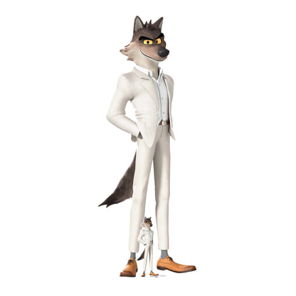 SC4752 Mr. Wolf The Bad Guys 2 Cardboard Cut Out Height 188cm