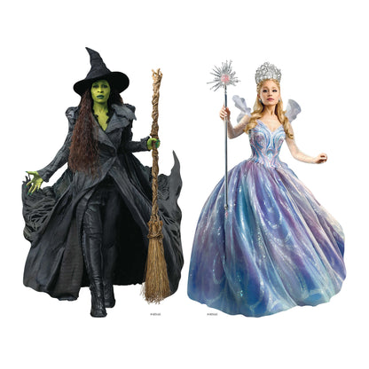 SC4757 Wicked For Good Glinda Elphaba Shelf Top Pack Cardboard Cut Out Height 32cm