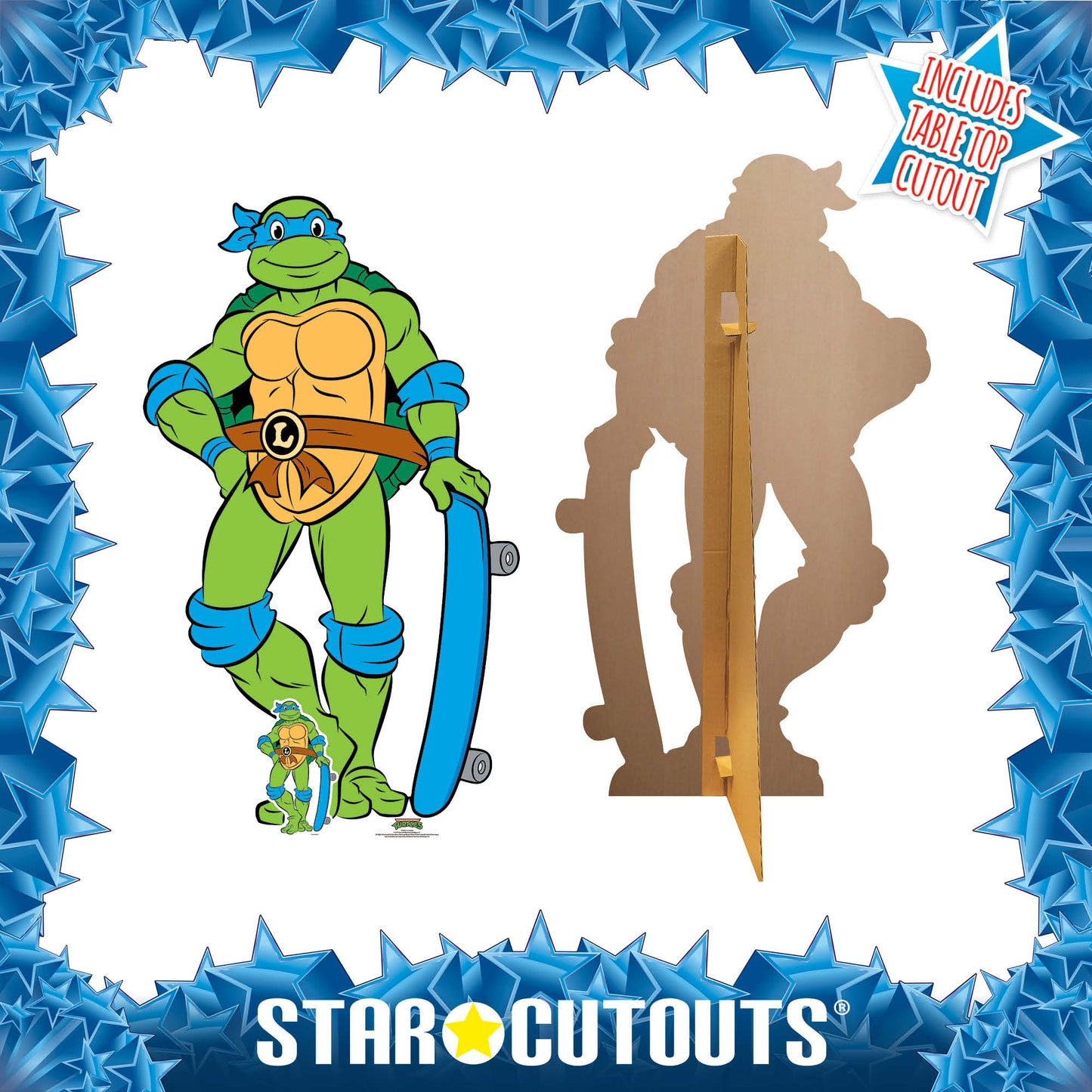 SC4762 TMNT Leonardo Teenage Mutant Ninja Turtles Cardboard Cutouts Height 135cm
