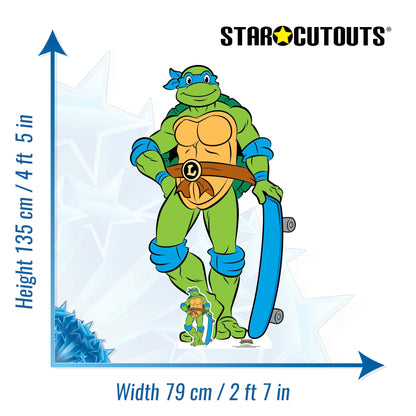 SC4762 TMNT Leonardo Teenage Mutant Ninja Turtles Cardboard Cutouts Height 135cm