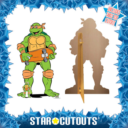 SC4763 TMNT Michelangelo Teenage Mutant Ninja Turtles   Cardboard Cutouts Height 135cm