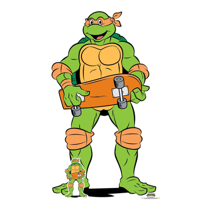 SC4763 TMNT Michelangelo Teenage Mutant Ninja Turtles   Cardboard Cutouts Height 135cm