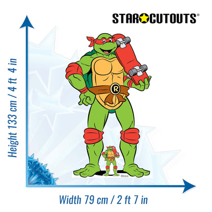 SC4765 TMNT Raphael Teenage Mutant Ninja Turtles  Cardboard Cutouts Height 133cm