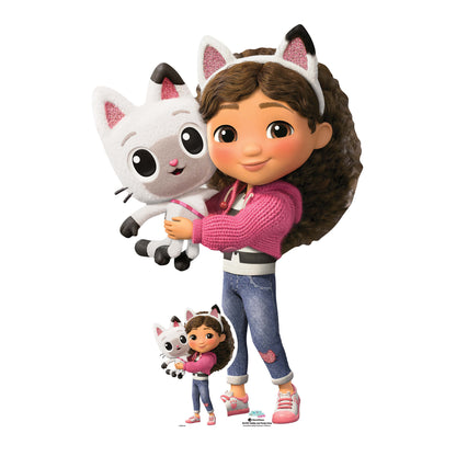 SC4767 Gabby and Pandy Paws Star Mini from Gabby's Dollhouse Movie Cardboard Cutout Height 95cm