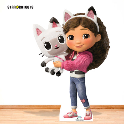 SC4767 Gabby and Pandy Paws Star Mini from Gabby's Dollhouse Movie Cardboard Cutout Height 95cm
