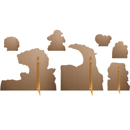 SC4770 SpongeBob Halloween  Multi Pack Bundle Cardboard Cutouts Height 63cm