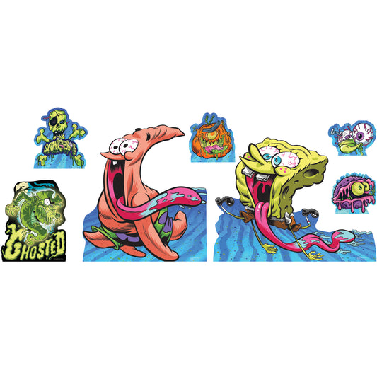 SC4770 SpongeBob Halloween Multi Pack Cardboard Cutouts Height 63cm