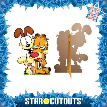 SC4776 Garfield and Odie Cardboard Cutouts Height 126cm