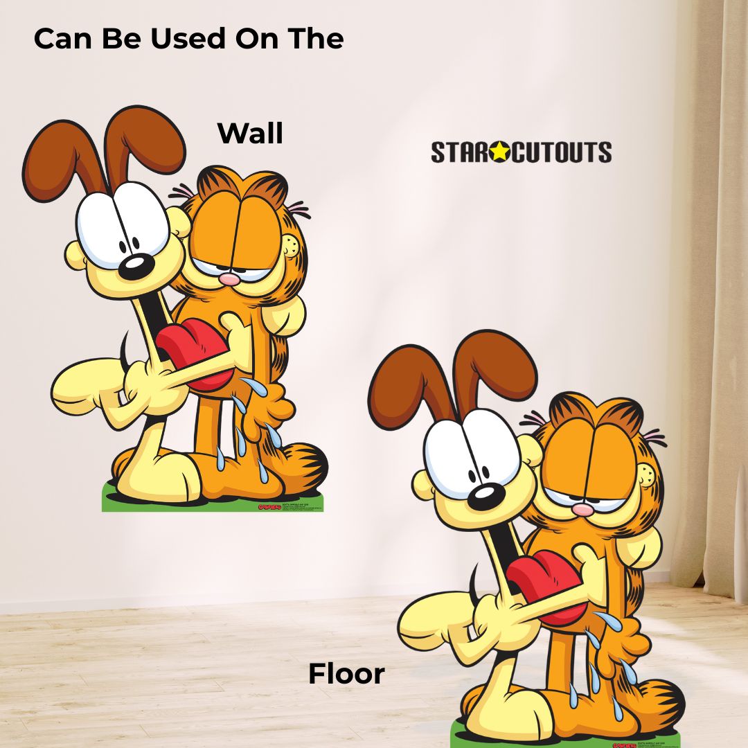 SC4776 Garfield and Odie Cardboard Cutouts Height 126cm