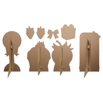 SC4779 Berry Birthday Cupcake Star Mini Bundle – Multi-Function  Cardboard Cutouts Height 65cm