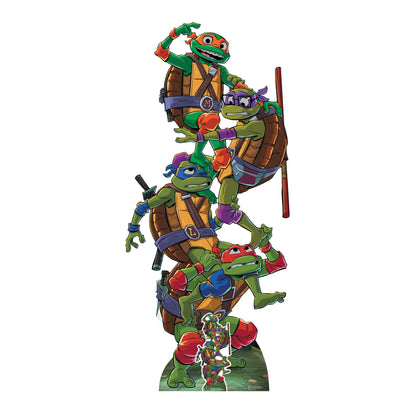 SC4799 Tales of Teenage Mutant Ninja Turtles TMNT  Group Stack Cardboard Cutout Height 192cm