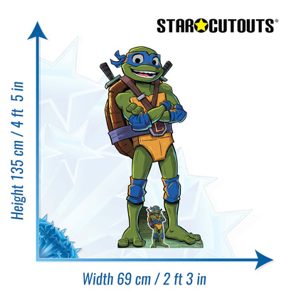 SC4800 Tales of Teenage Mutant Ninja Turtles TMNT  Leonardo Medium Cardboard Cutout Height 135cm