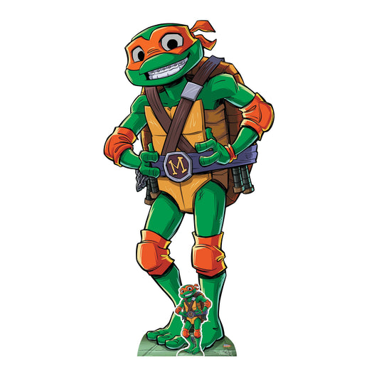 SC4801 Tales of Teenage Mutant Ninja Turtles TMNT  Michelangelo Medium Cardboard Cutout Height 133cm