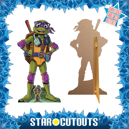 SC4802 Tales of Teenage Mutant Ninja Turtles TMNT  Donatello Medium Cardboard Cutout Height 134cm