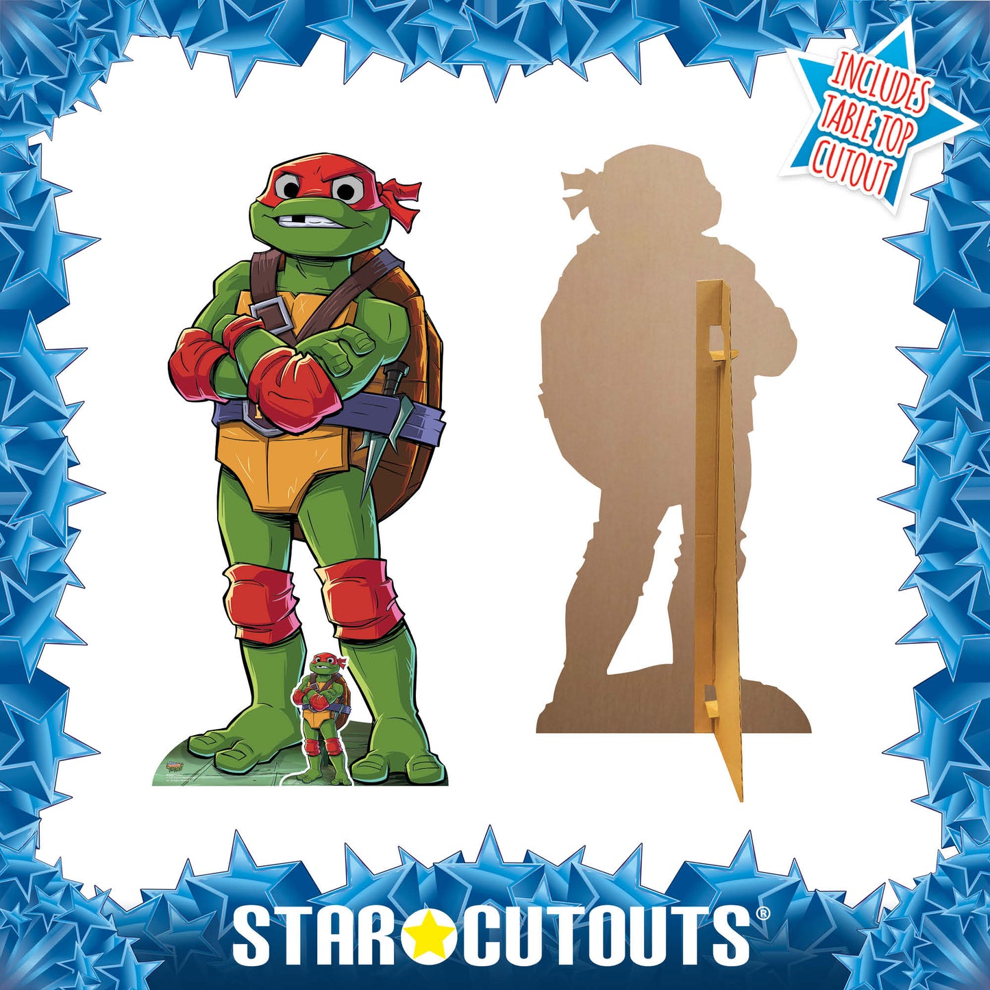 SC4803 Tales of Teenage Mutant Ninja Turtles TMNT  Raphael Medium Cardboard Cutout Height 136cm