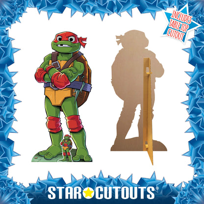 SC4803 Tales of Teenage Mutant Ninja Turtles TMNT  Raphael Medium Cardboard Cutout Height 136cm