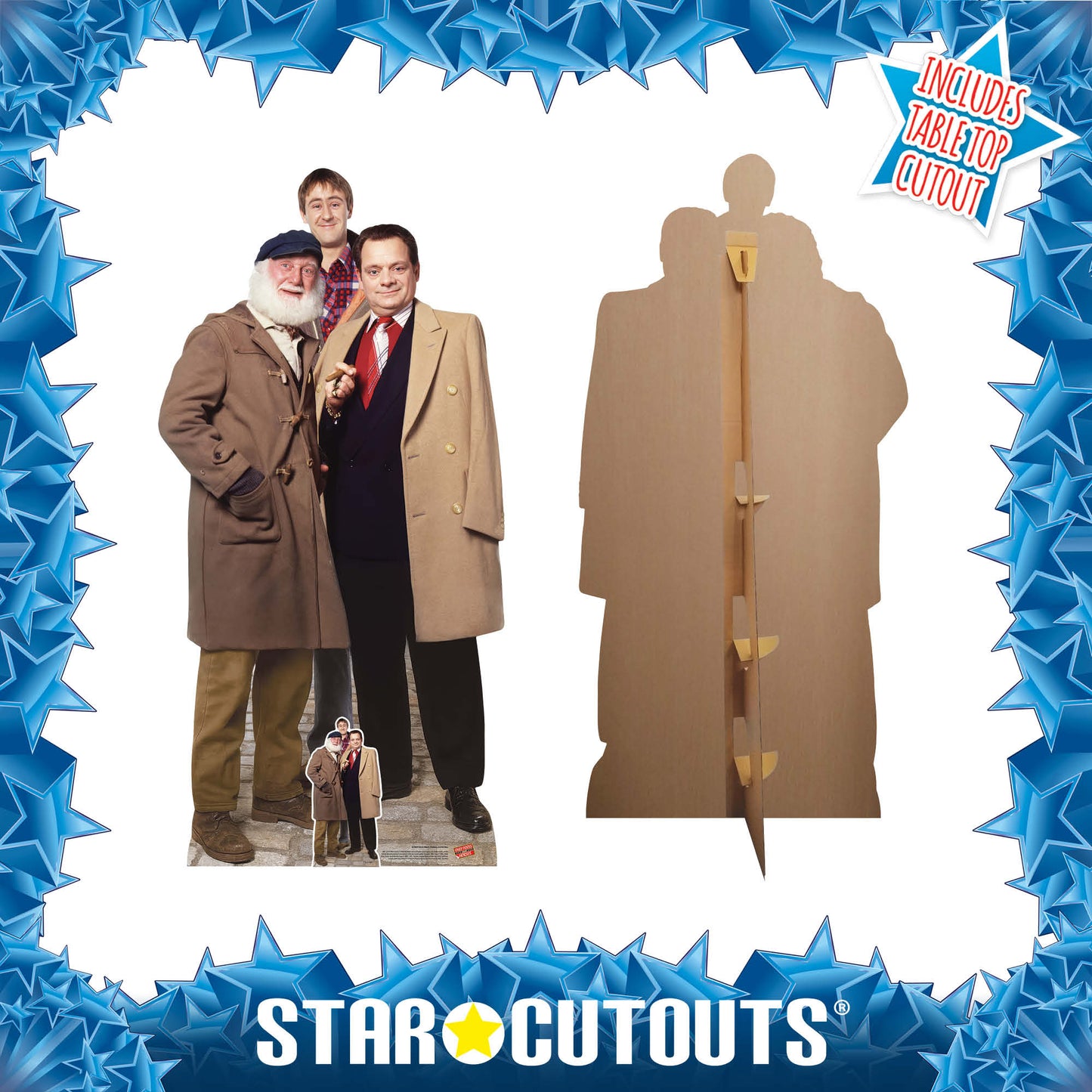 SC4804 Albert, Rodney, and Del Boy  Cardboard Cut Out Height 191cm