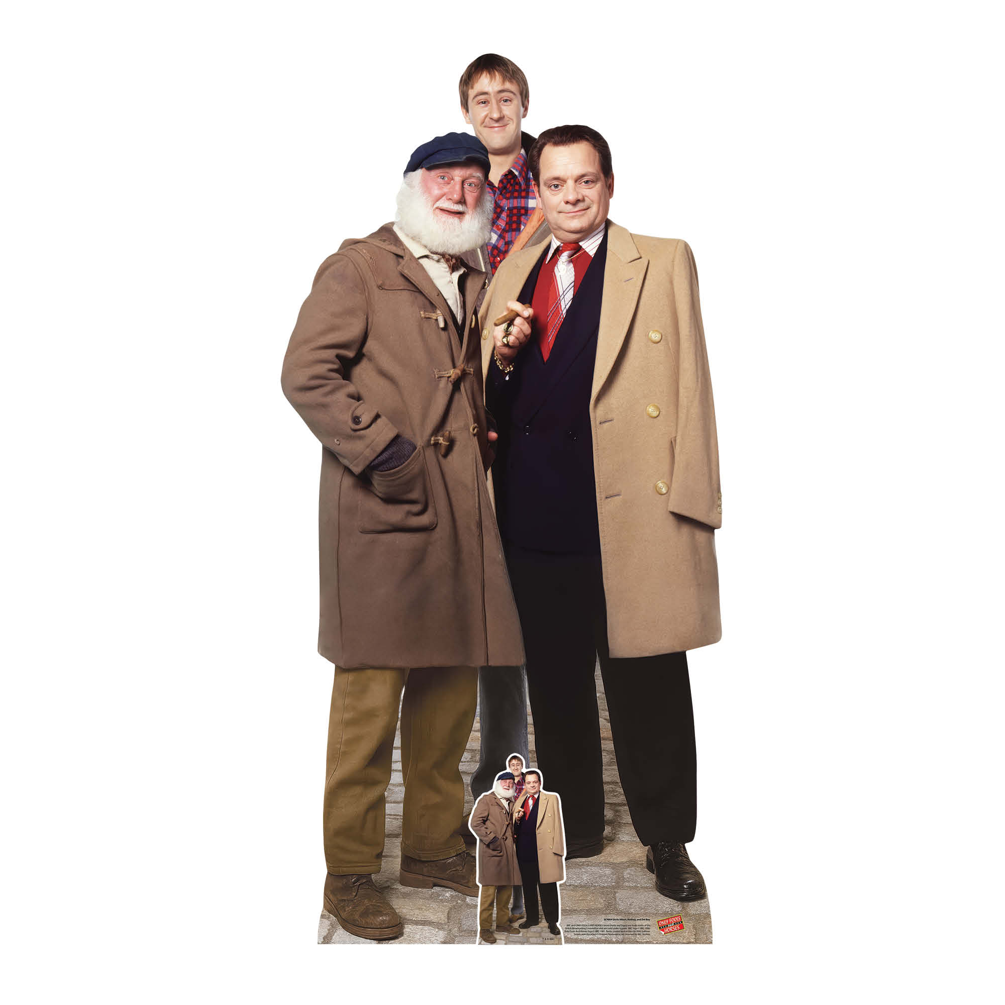 SC4804 Albert, Rodney, and Del Boy Only Fools and Horses Cardboard Cut ...